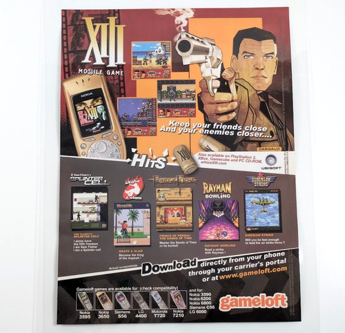 Xiii gameloft mobile game - gameloft,